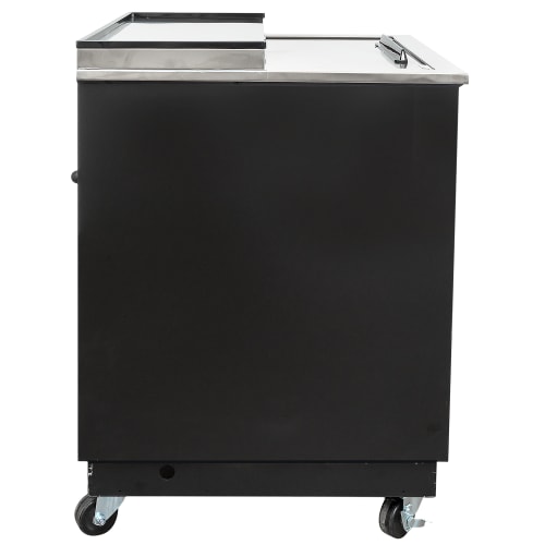 MoTak MBST-25-X 26 3/8" Forced Air Bottle Cooler - Holds (108) 12 oz Bottles, Stainless Interior, 115v