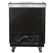 MoTak MBST-25-X 26 3/8" Forced Air Bottle Cooler - Holds (108) 12 oz Bottles, Stainless Interior, 115v