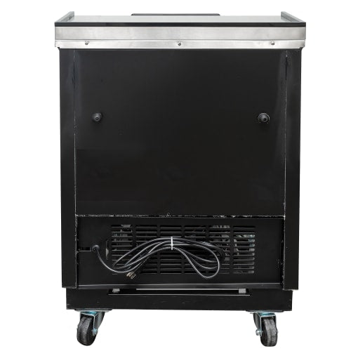 MoTak MBST-25-X 26 3/8" Forced Air Bottle Cooler - Holds (108) 12 oz Bottles, Stainless Interior, 115v