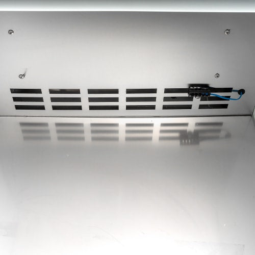 MoTak MBST-25-X 26 3/8" Forced Air Bottle Cooler - Holds (108) 12 oz Bottles, Stainless Interior, 115v