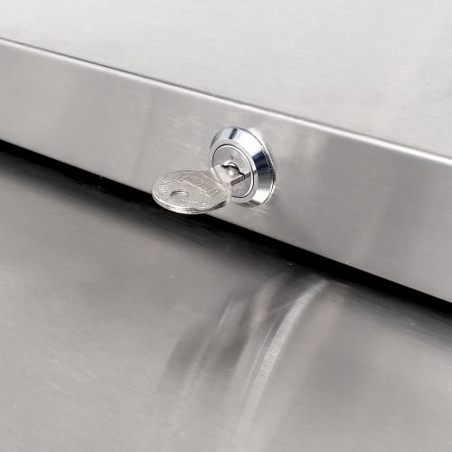 MoTak MBST-25-X 26 3/8" Forced Air Bottle Cooler - Holds (108) 12 oz Bottles, Stainless Interior, 115v