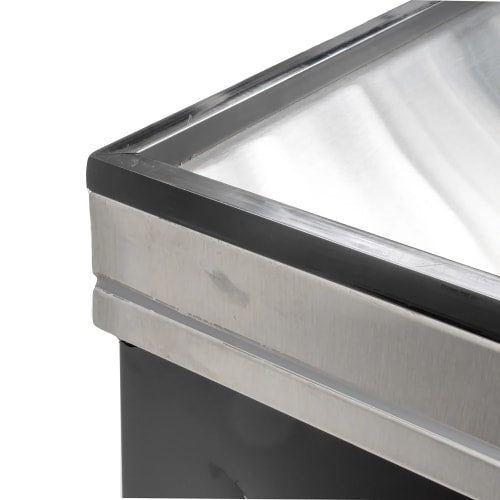 MoTak MBST-25-X 26 3/8" Forced Air Bottle Cooler - Holds (108) 12 oz Bottles, Stainless Interior, 115v