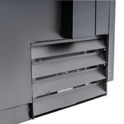 MoTak MBST-80-X 79 1/2" Forced Air Bottle Cooler - Holds (720) 12 oz Bottles, Stainless Interior, 115v