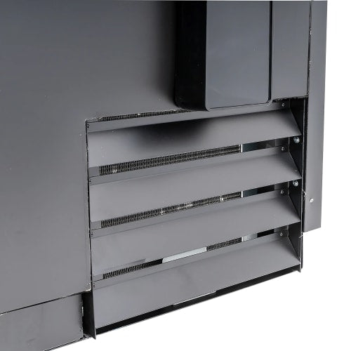 MoTak MBST-80-X 79 1/2" Forced Air Bottle Cooler - Holds (720) 12 oz Bottles, Stainless Interior, 115v