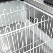 MoTak MBST-80-X 79 1/2" Forced Air Bottle Cooler - Holds (720) 12 oz Bottles, Stainless Interior, 115v