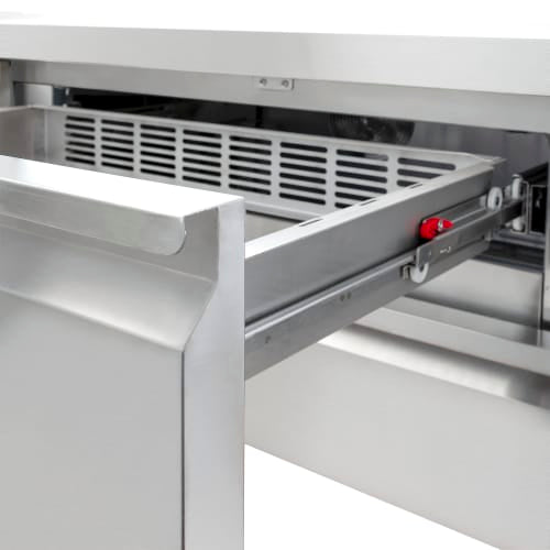 MoTak MCBR84-D-X 84" Chef Base w/ (4) Drawers - 115v