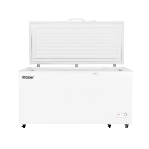 MoTak MCF-16 60" Mobile Chest Freezer w/ (2) Baskets - White, 115v