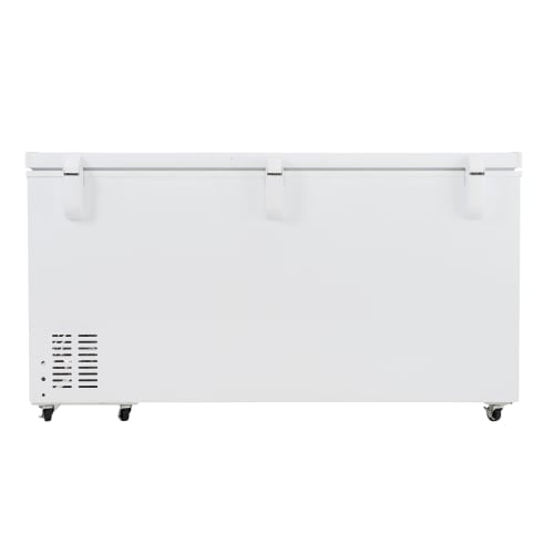 MoTak MCF-16 60" Mobile Chest Freezer w/ (2) Baskets - White, 115v
