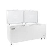 MoTak MCF-20 76" Mobile Chest Freezer w/ (2) Baskets - White, 115v