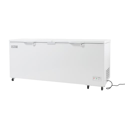 MoTak MCF-20 76" Mobile Chest Freezer w/ (2) Baskets - White, 115v