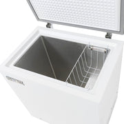 MoTak MCF-5 30" Mobile Chest Freezer w/ (1) Basket - White, 115v