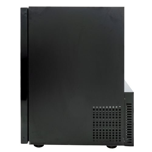 MoTak MCM5-X 24 3/8" Countertop Refrigerated Merchandiser - Swing Door, Black, 115v