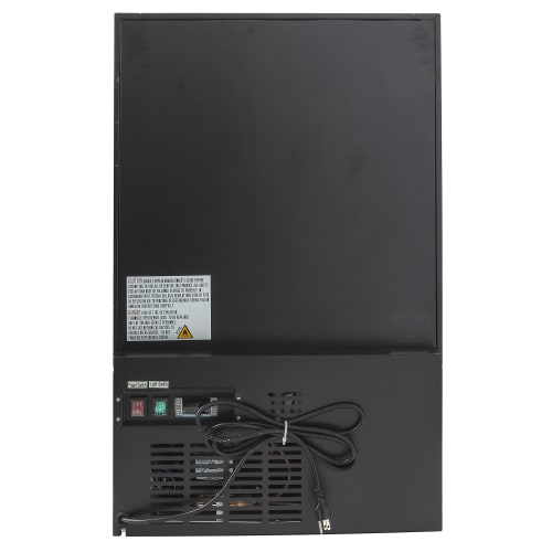 MoTak MCM5-X 24 3/8" Countertop Refrigerated Merchandiser - Swing Door, Black, 115v
