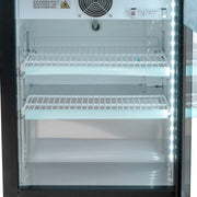 MoTak MCM5-X 24 3/8" Countertop Refrigerated Merchandiser - Swing Door, Black, 115v