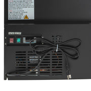 MoTak MCM5-X 24 3/8" Countertop Refrigerated Merchandiser - Swing Door, Black, 115v
