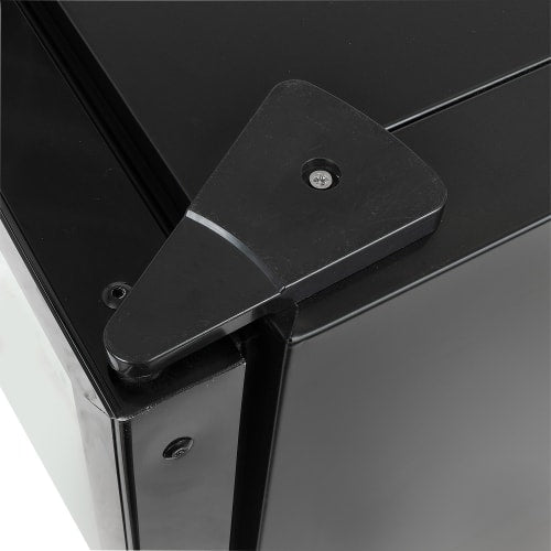 MoTak MCM5-X 24 3/8" Countertop Refrigerated Merchandiser - Swing Door, Black, 115v