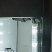 MoTak MCM5-X 24 3/8" Countertop Refrigerated Merchandiser - Swing Door, Black, 115v