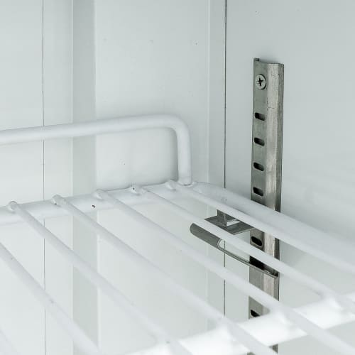 MoTak MCM5-X 24 3/8" Countertop Refrigerated Merchandiser - Swing Door, Black, 115v