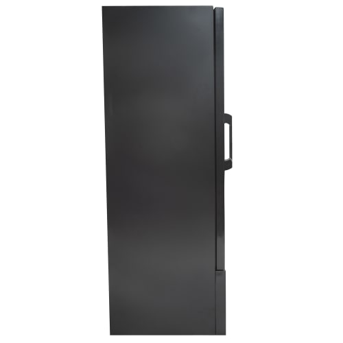 MoTak MGD-1DR-21-X 21 5/8" One Section Glass Door Merchandiser - (1) Right Hinge Doors, Black, 115v