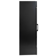 MoTak MGD-1DR-25-X 25 5/8" One Section Glass Door Merchandiser - (1) Right Hinge Doors, Black, 115v