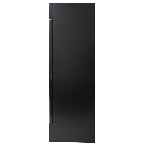 MoTak MGD-1DR-25-X 25 5/8" One Section Glass Door Merchandiser - (1) Right Hinge Doors, Black, 115v