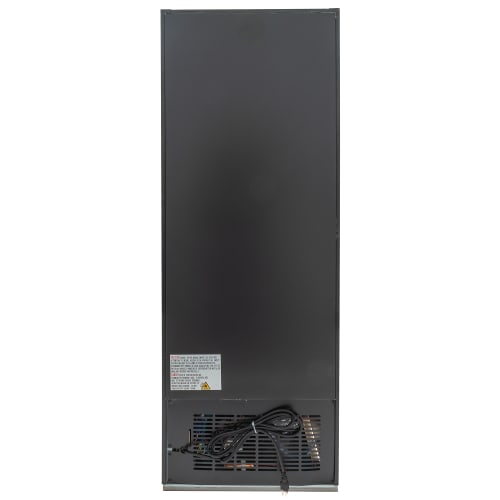MoTak MGD-1DR-25-X 25 5/8" One Section Glass Door Merchandiser - (1) Right Hinge Doors, Black, 115v