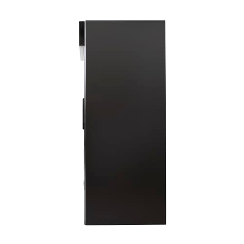 MoTak MGD-2DR-47-X 53 1/8" Two Section Glass Door Merchandiser - (2) Sliding Doors, 115v, Black