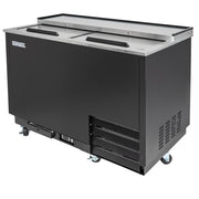MoTak MGF-49-X 2 Section Glass Chiller w/ 240 Mug Capacity - Black, 115v