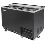 MoTak MGF-49-X 2 Section Glass Chiller w/ 240 Mug Capacity - Black, 115v