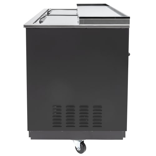 MoTak MGF-49-X 2 Section Glass Chiller w/ 240 Mug Capacity - Black, 115v