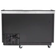 MoTak MGF-49-X 2 Section Glass Chiller w/ 240 Mug Capacity - Black, 115v