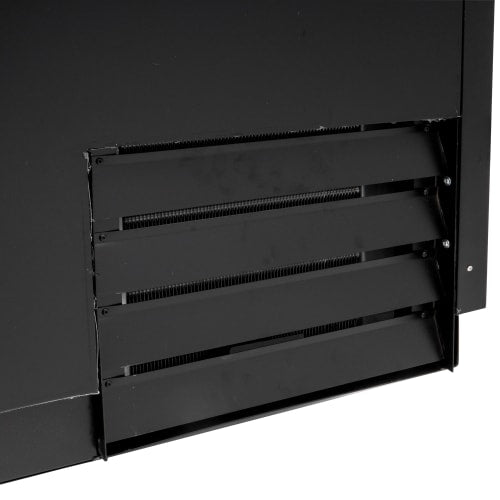 MoTak MGF-49-X 2 Section Glass Chiller w/ 240 Mug Capacity - Black, 115v