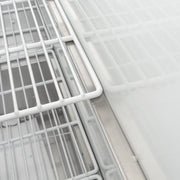 MoTak MGF-49-X 2 Section Glass Chiller w/ 240 Mug Capacity - Black, 115v