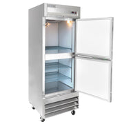 MoTak MSD-2HDR-BAL-X 29" One Section Reach In Refrigerator - (2) Right Hinge Solid Doors, 115v