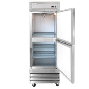 MoTak MSD-2HDR-BAL-X 29" One Section Reach In Refrigerator - (2) Right Hinge Solid Doors, 115v