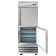 MoTak MSD-2HDR-BAL-X 29" One Section Reach In Refrigerator - (2) Right Hinge Solid Doors, 115v