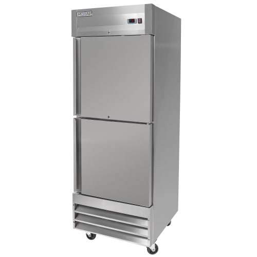 MoTak MSD-2HDR-BAL-X 29" One Section Reach In Refrigerator - (2) Right Hinge Solid Doors, 115v