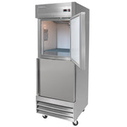 MoTak MSD-2HDR-BAL-X 29" One Section Reach In Refrigerator - (2) Right Hinge Solid Doors, 115v