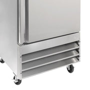 MoTak MSD-2HDR-BAL-X 29" One Section Reach In Refrigerator - (2) Right Hinge Solid Doors, 115v