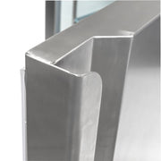 MoTak MSD-2HDR-BAL-X 29" One Section Reach In Refrigerator - (2) Right Hinge Solid Doors, 115v