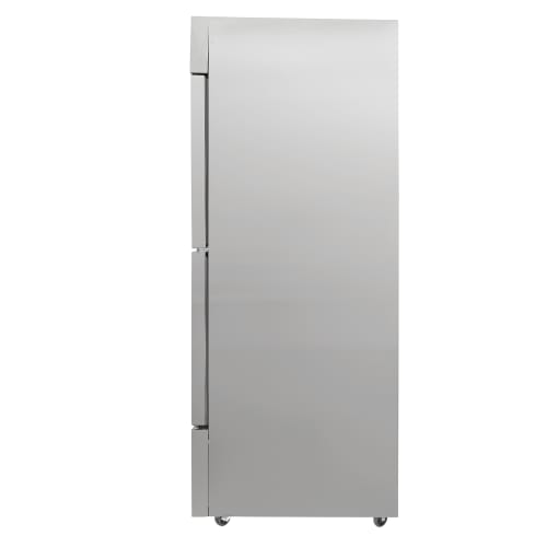 MoTak MSD-4HDF-BAL-X 54" Two Section Reach In Freezer, (4) Left/Right Hinge Solid Doors, 115v