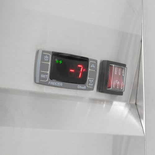 MoTak MSD-4HDF-BAL-X 54" Two Section Reach In Freezer, (4) Left/Right Hinge Solid Doors, 115v