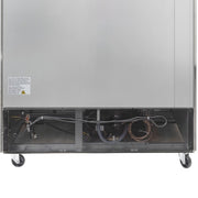 MoTak MSD-4HDF-BAL-X 54" Two Section Reach In Freezer, (4) Left/Right Hinge Solid Doors, 115v