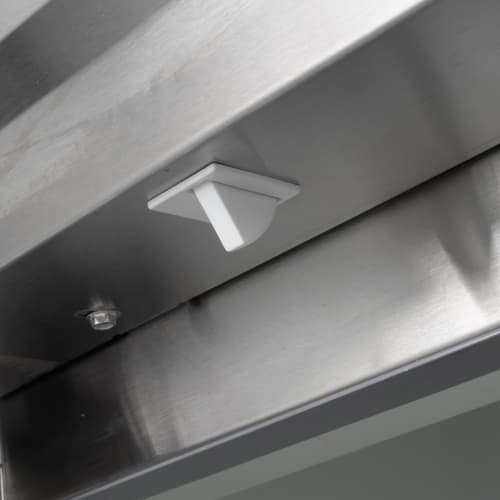 MoTak MSD-4HDF-BAL-X 54" Two Section Reach In Freezer, (4) Left/Right Hinge Solid Doors, 115v