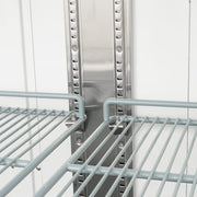 MoTak MSD-4HDF-BAL-X 54" Two Section Reach In Freezer, (4) Left/Right Hinge Solid Doors, 115v