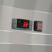 MoTak MSD-4HDR-BAL-X 54" Two Section Reach In Refrigerator - (4) Left/Right Hinge Solid Doors, 115v