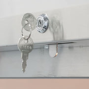 MoTak MSD-4HDR-BAL-X 54" Two Section Reach In Refrigerator - (4) Left/Right Hinge Solid Doors, 115v