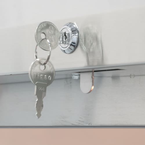 MoTak MSD-4HDR-BAL-X 54" Two Section Reach In Refrigerator - (4) Left/Right Hinge Solid Doors, 115v