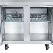 MoTak MUR-36-X 36 1/4" Undercounter Refrigerator w/ (2) Sections & (2) Doors, 115v