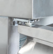 MoTak MUR-36-X 36 1/4" Undercounter Refrigerator w/ (2) Sections & (2) Doors, 115v